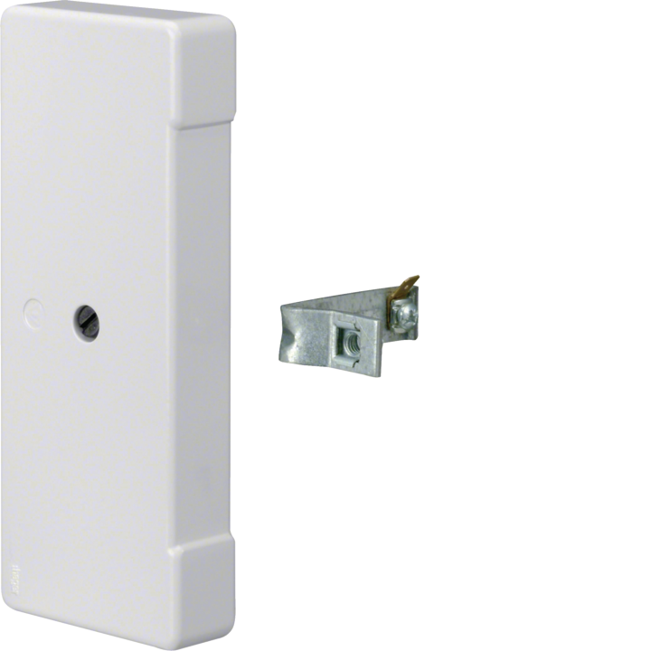 Hager L61449010 End Cap IP54, Pure White