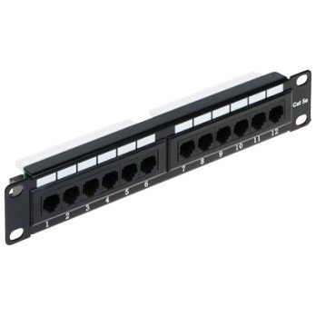 PATCH-PANEELI RJ-45 PP10-12/RJ 10 "