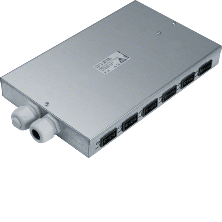 Hager SPWG129005 Consolidation Point Power WI12 Socket Black