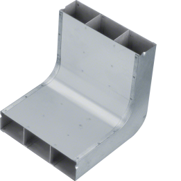 Hager UKK190483 Riser Bend Underfloor Duct 190x48mm 3-Gang