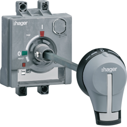 Hager HXT031H Rotary Handle on Door P250