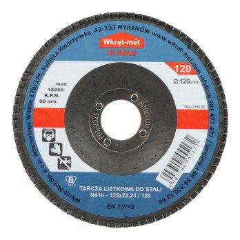 LAPPALEVY TERAKSELLE TSL-125120 125 mm WKRET-MET KLIMAS