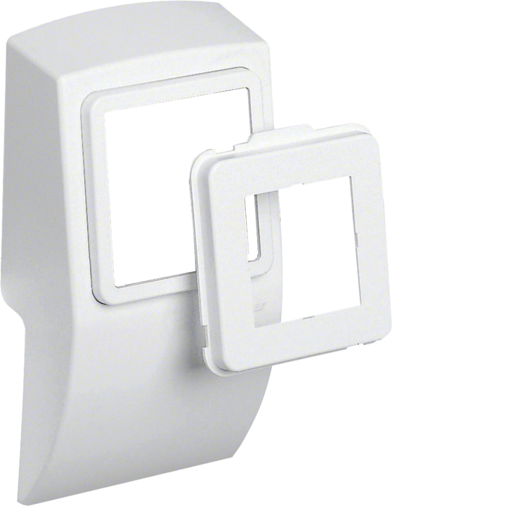 Hager L22619010 White Smart Socket 9010 SL-Socket Plinth
