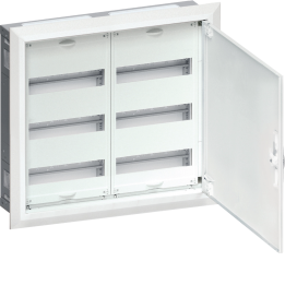 Hager FWU32S Flush-Mounted Enclosure 3 Rows 72 Modules IP30