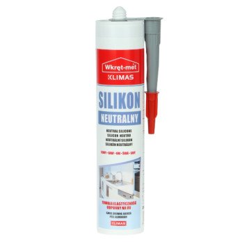 NEUTRALI SILIKONINE KASETE SNE-310-SZ 310 ml PILKA WKRET-MET KLIMAS