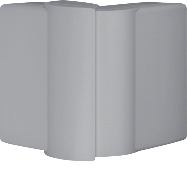 Hager LFF4011037030 External Corner for LF/LFF 40x110mm Cable Trunking, Grey (RAL 7030)