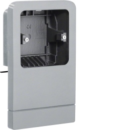 Hager SL20080901D2 Aluminium Slotted Panel Trunking 80x90mm 1m