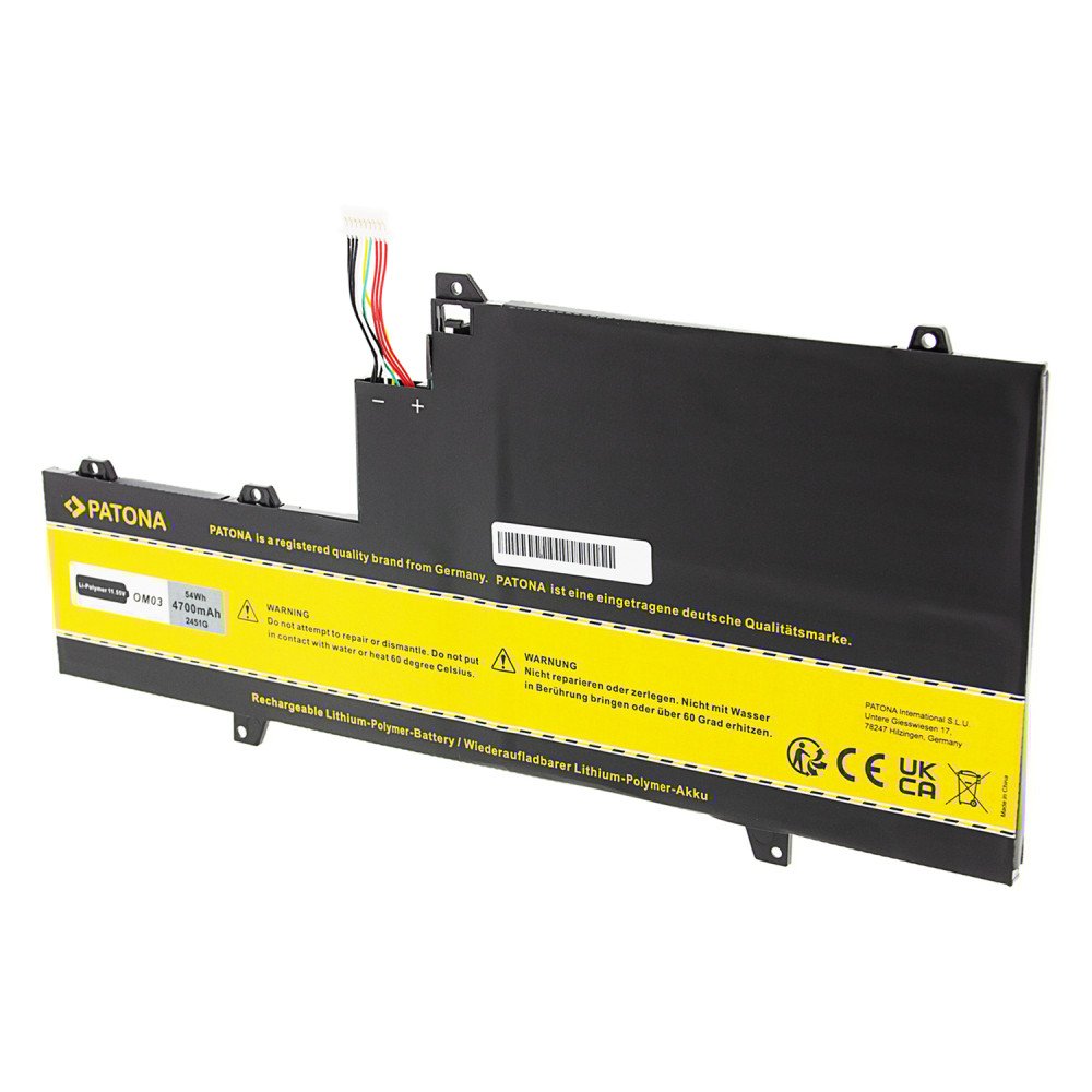 Akku HP EliteBook x360 1030 G2 4700mAh Li-Pol 11,55V OM03XL