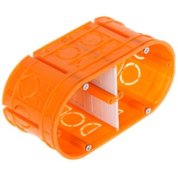 FLUSH BOX 2-GANG M-2X60-F SIMET