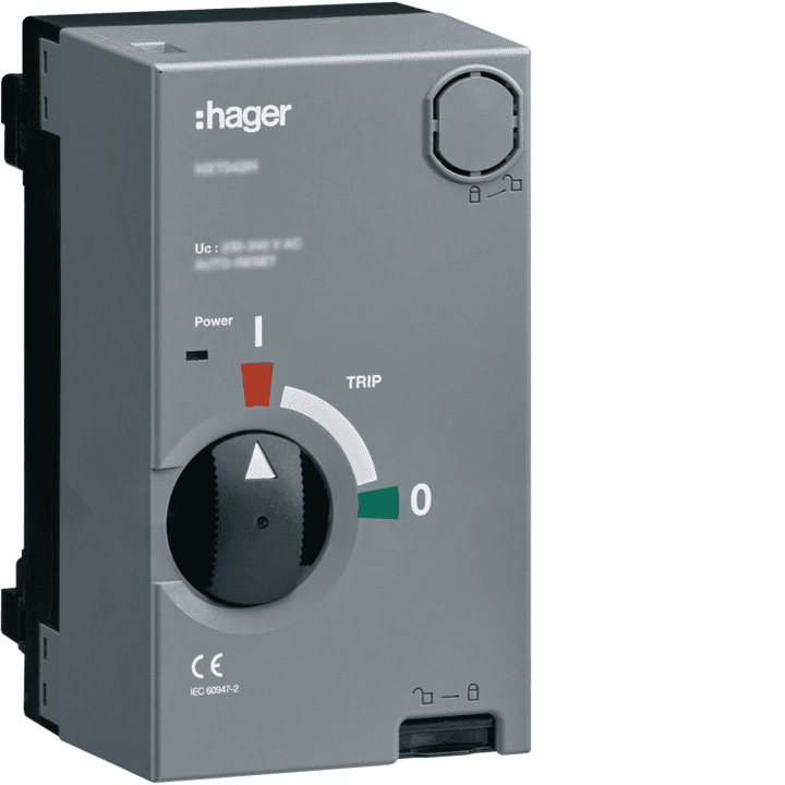 Hager HXT045H Motor Operator for P250 200-220V AC/DC with Auto-Reset