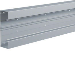 Hager BRA652101BELN Trunking Base, Natural Anodised Aluminium