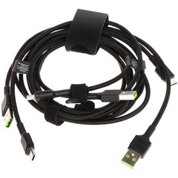 KABELU KOMPLEKTS KABGCSET01-GC Ray 0,3 m, 1,2 m, 2 m Green Cell