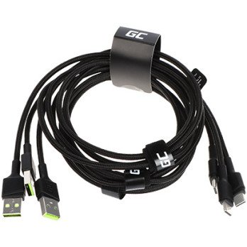 KABELU KOMPLEKTS KABGCSET02-GC Ray 3 x 1,2 m Green Cell