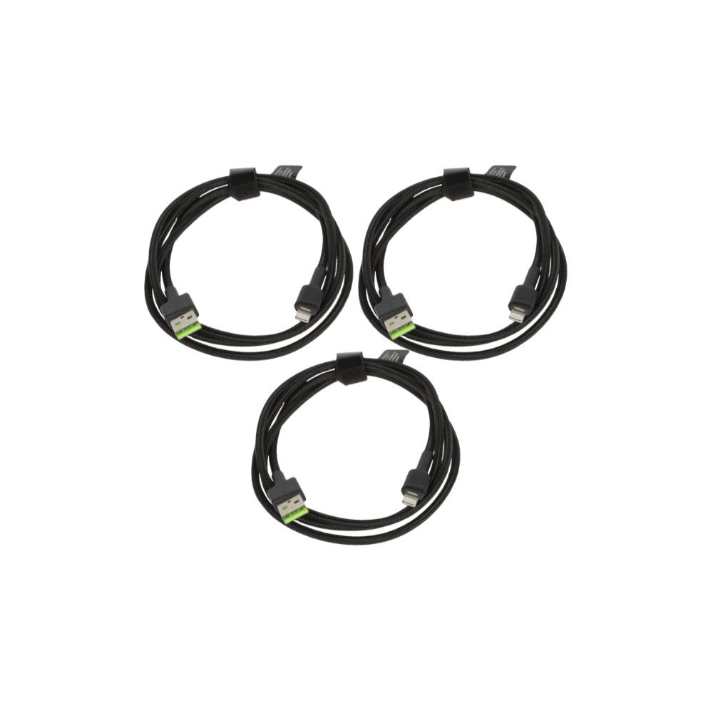 SET OF CABLES KABGCSET05 Ray 3 x 1.2 m Green Cell