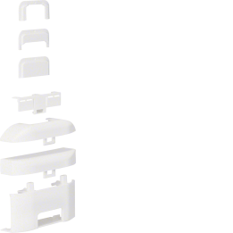 Hager ATA123089016 T Piece, ATEHA, 12x30, Traffic White