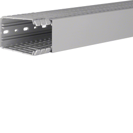 Hager BA7100060 Slotted Panel Trunking 100x60mm, Grey