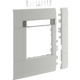 Hager GR1202KA7035 Frontplate 55 mod. hfr, 120mm, LF, lg