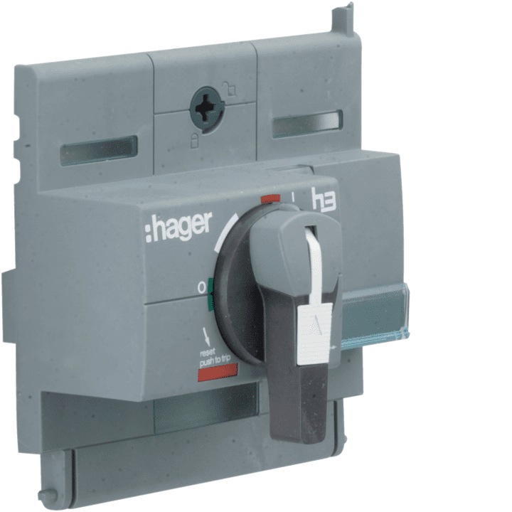 Hager HXB030H tiesioginė sukamoji rankena x250