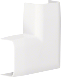 Hager ATA122059016 Flat Corner, ATEHA, 12x20mm, Traffic White
