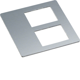 Hager GBVDM052 Support Plate for 2-Gang RJ45 20.1x14.8mm