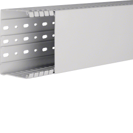 Hager HA780120 Slotted Panel Trunking 80x120mm Grey