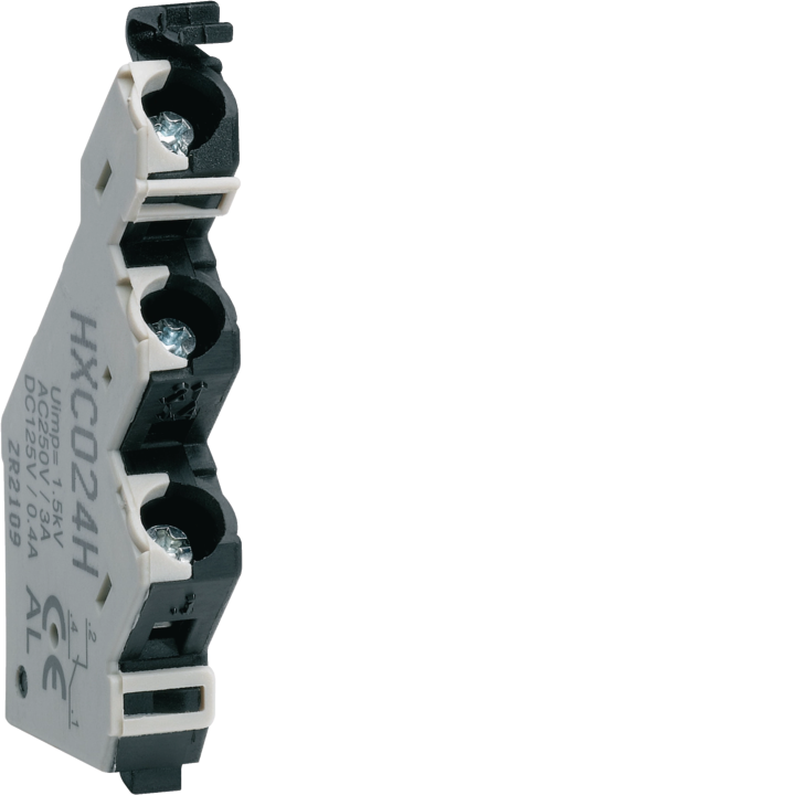 Hager HXC024H Signalizācijas kontakts 1NO+1NC 230V AC