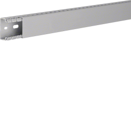 Hager BA725040 Slotted Panel Trunking 25x40mm, Grey