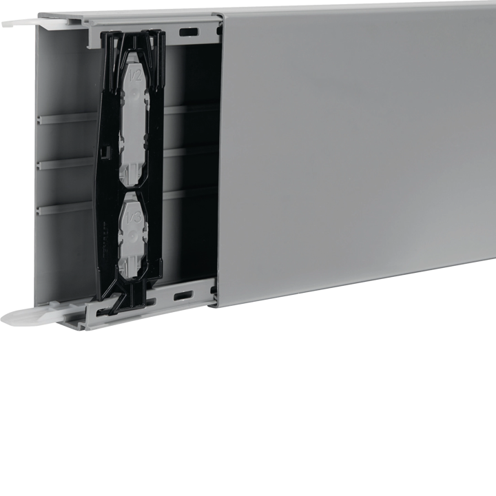 Hager LF6019007030 Cable Trunking, Grey (RAL 7030)