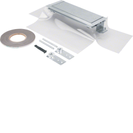 Hager BKFDE300045 End Cap for Cable Trunking with Foil for Sealing