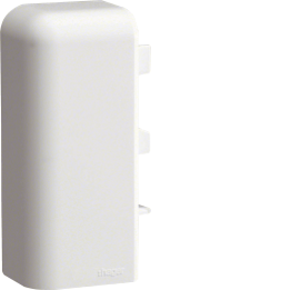 Hager M55649010 End Cap Left for SL 20071 Trunking, Pure White