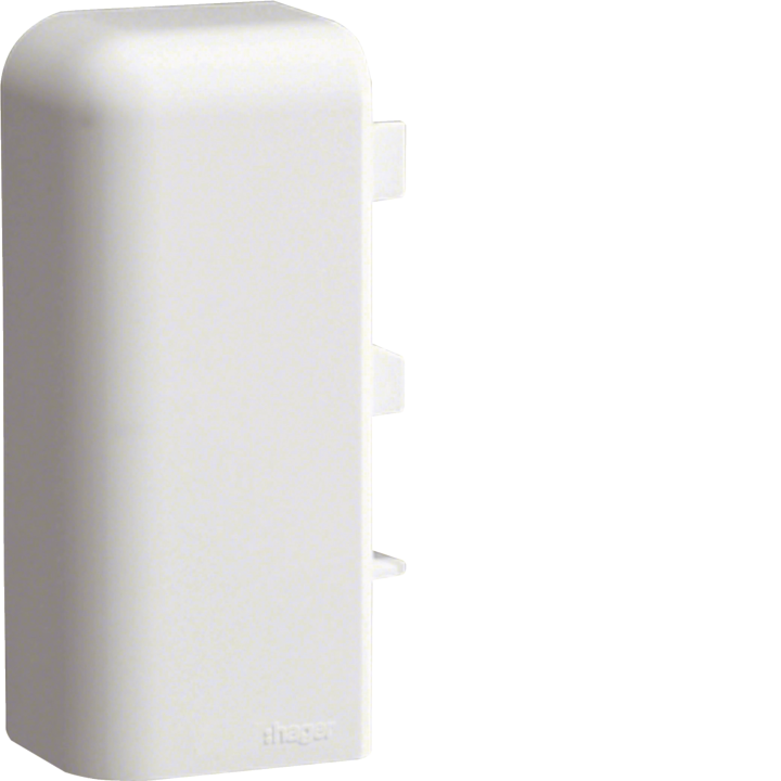 Hager M55649010 End Cap Left for SL 20071 Trunking, Pure White