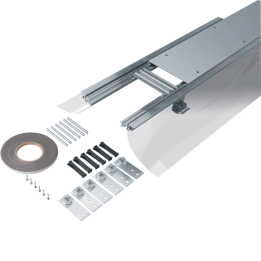 Hager BKFD200045 Floor Duct with Foil Sealing 200x45-70 mm