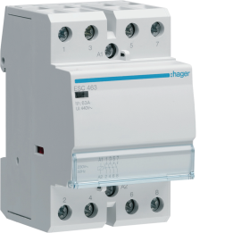 Hager ESC463 Contactor 63A 4NO 230V