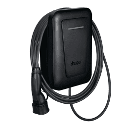 Hager XVR111S EVCS asprātīgs viens 1x11kW T2 6.5m