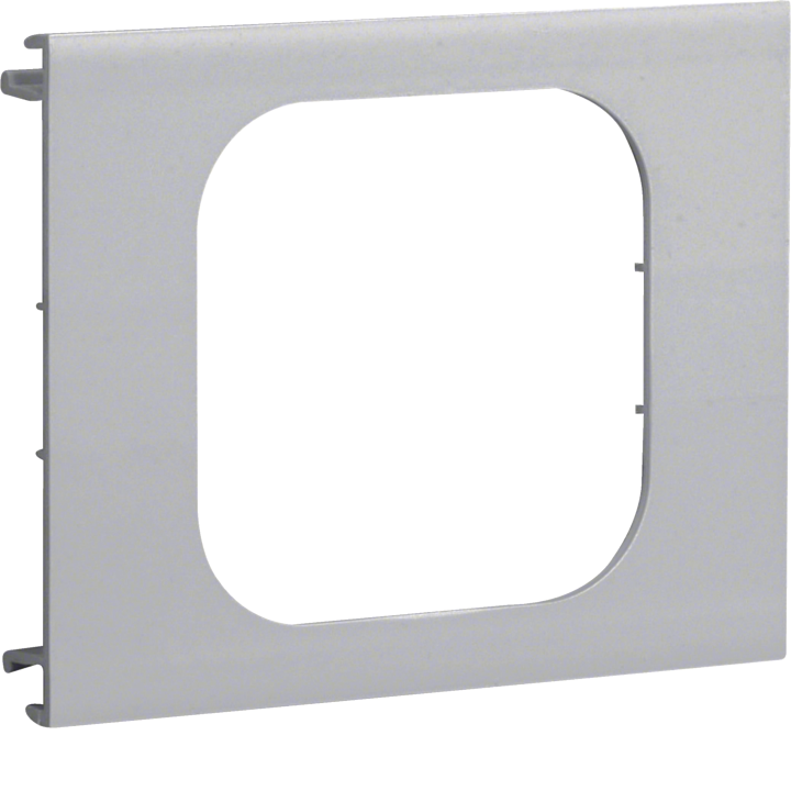 Hager L96007035 Grey 7035 Pre-cut Lid 1 Gang