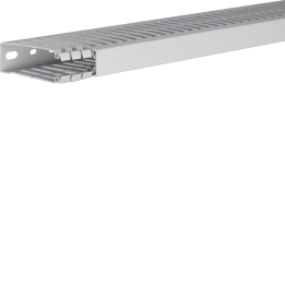 Hager HA780025 Slotted Panel Trunking 80x25mm Grey