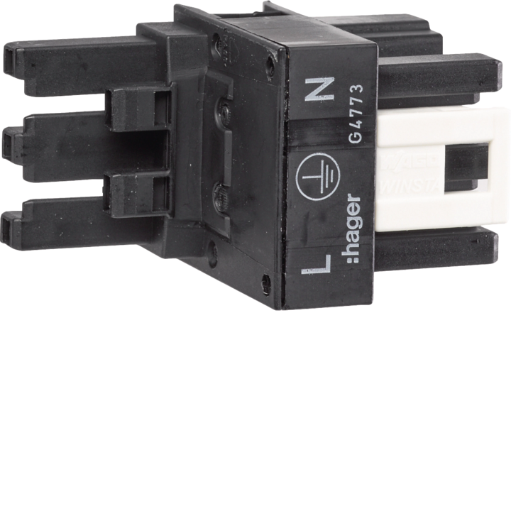Hager G4779 Supply Cable, 5-Core, 2.5m