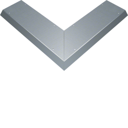 Hager AKBA2000401 Blind Lid External Corner 90° for AK 200x40 Trunking
