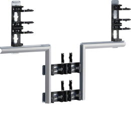 Hager BKIS121308D9016 T-piece for BKIS 12.5 Steel Cable Trunking, White