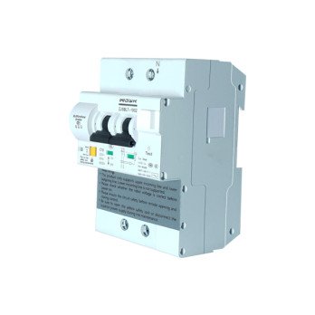 WDYK RCBO POW 10A 2P Wi-Fi ismanusis liekamosios sroves valdomas grandines pertraukiklis su galios matuokliu ir apsauga nuo perk