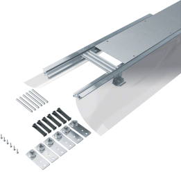 Hager BKF200045 Floor Duct with Foil 200x45-70 mm Dry Care