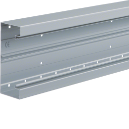 Hager BRA651701BELN Trunking Base, Natural Anodised Aluminium