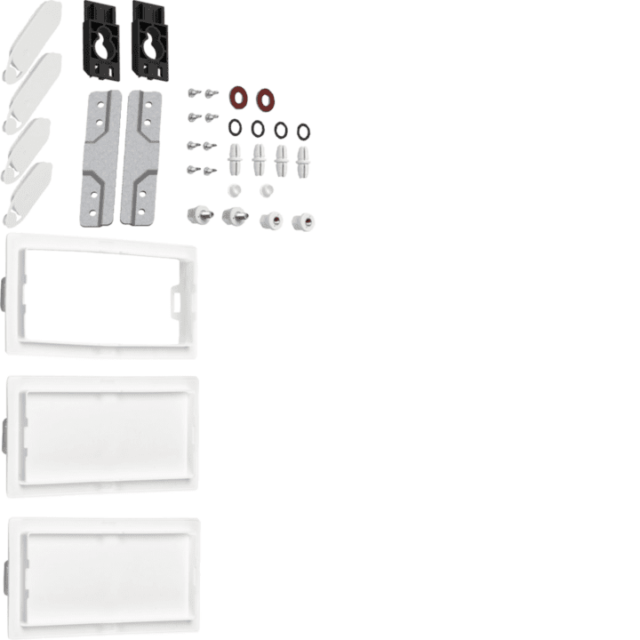 Hager FZ43B Universal Vertical Association Kit for 3-Section Distribution Board