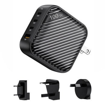 INVZI GanHub 3x USB-C + USB , 100 , /// ()