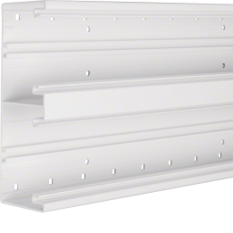 Hager BR7021419010 Trunking Base, PVC, Pure White, RAL 9010
