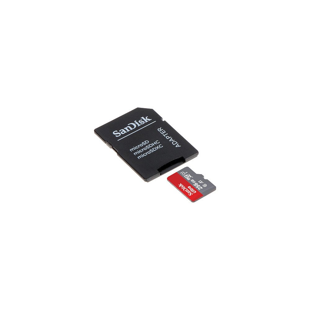 MEMORY CARD SD-MICRO-10/256-SANDISK microSD UHS-I, SDXC 256 GB SANDISK