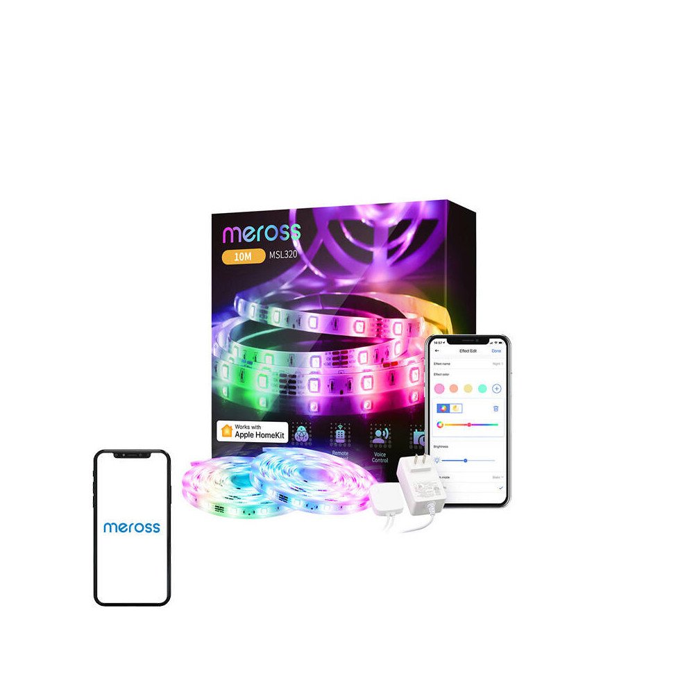 Nutikas Wi-Fi valgusriba MSL320 Meross (HomeKit)