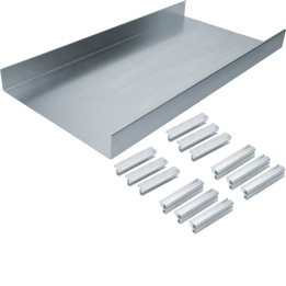 Hager AKU4000702 On-Floor Trunking Base 400x70mm