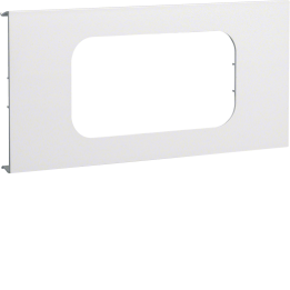 Hager R94129016 R18 2-Gang Faceplate White
