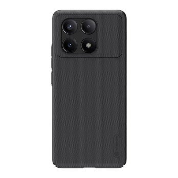 Deklas Nillkin Super Frosted Shield Pro, skirtas Xiaomi Redmi K70E / Poco X6 Pro 5G (juodas)